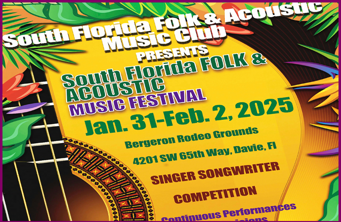 Folk Acoustic Music Festival 'Broward Folk Club'